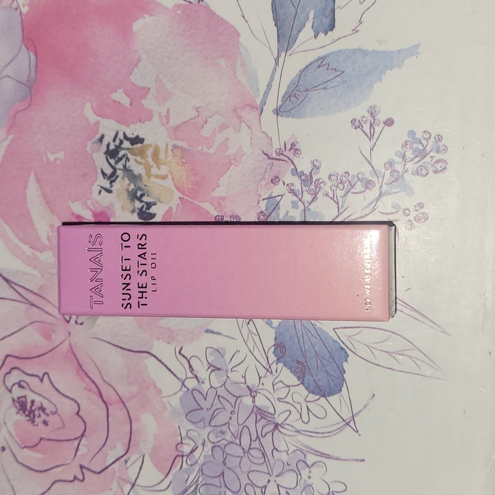 Tanais Sunset To The Stars Lip Oil Gloss Plumeria Petals